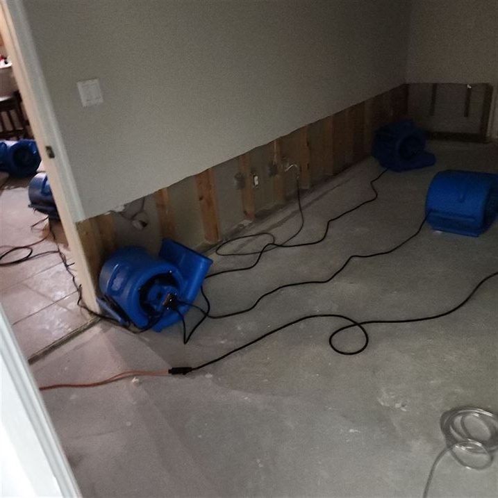 Water Damage Restoration Fort Worth 13 Flood clean up in basement